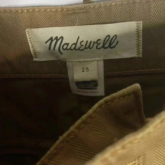 Madewell The Perfect Vintage Straight Workwear Pant - Picture 4 of 12